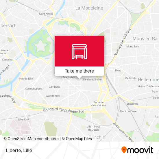 Liberté map