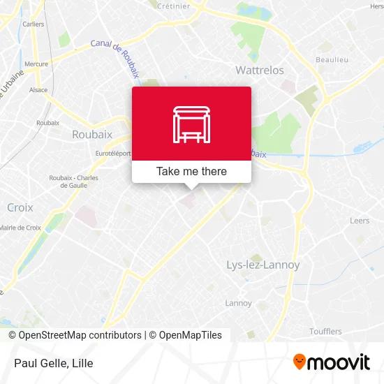 Paul Gelle map