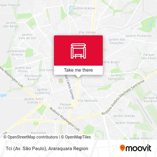 Tci (Av. São Paulo) map