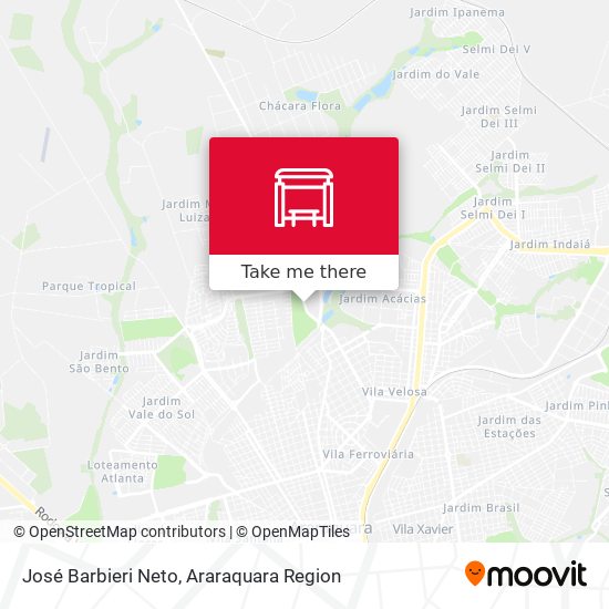 José Barbieri Neto map