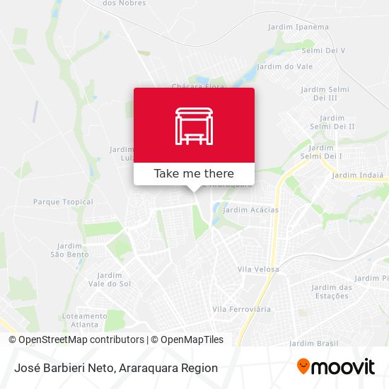 José Barbieri Neto map