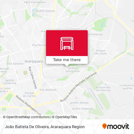 João Batista De Oliveira map