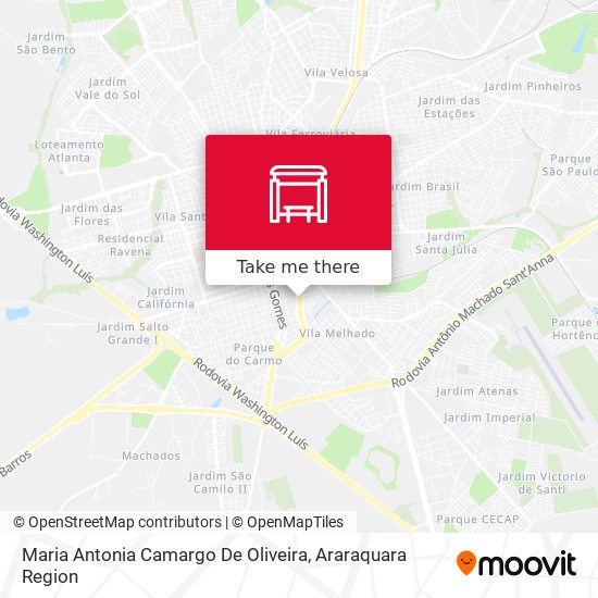 Maria Antonia Camargo De Oliveira map