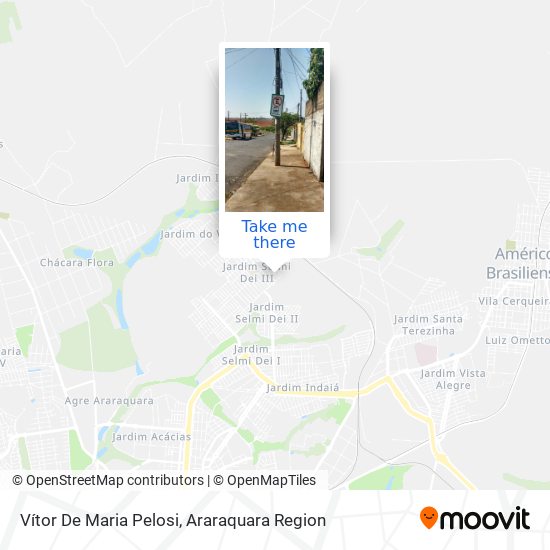 Vítor De Maria Pelosi map