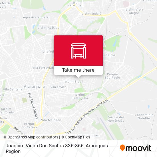 Joaquim Vieira Dos Santos 836-866 map