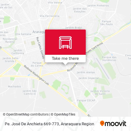 Pe. José De Anchieta 669-773 map