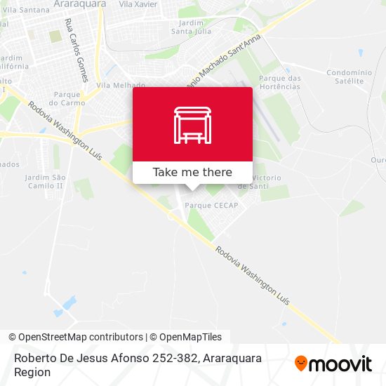Roberto De Jesus Afonso 252-382 map