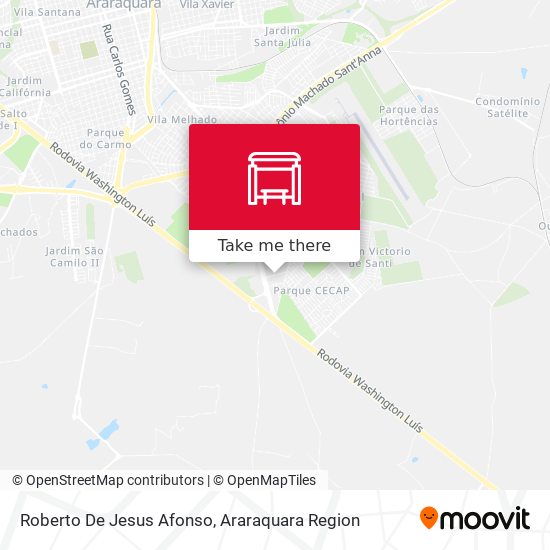 Roberto De Jesus Afonso map