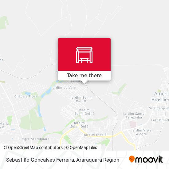 Sebastião Goncalves Ferreira map