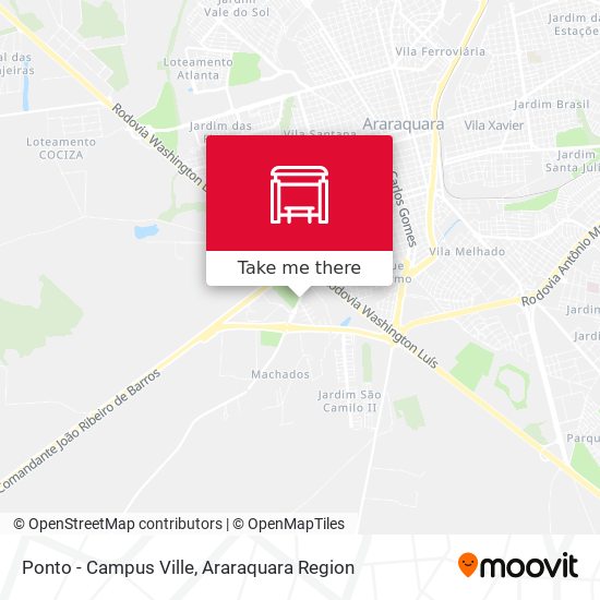 Ponto - Campus Ville map