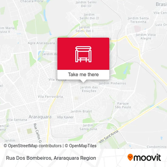 Rua Dos Bombeiros map