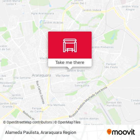 Alameda Paulista map