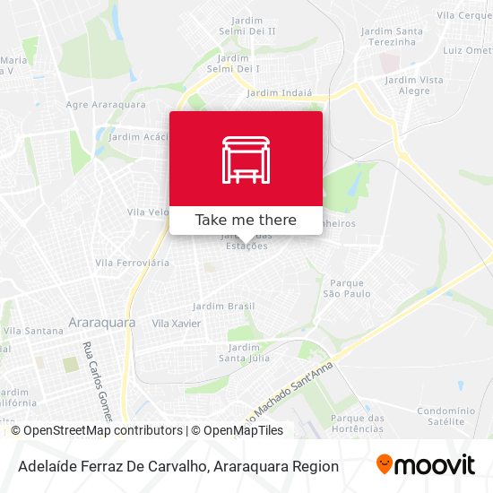 Adelaíde Ferraz De Carvalho map