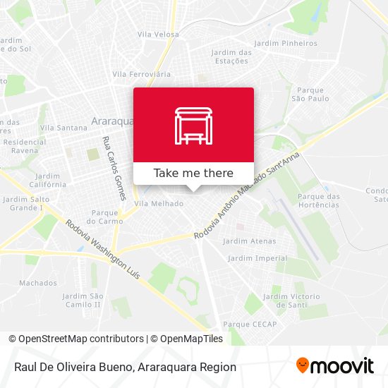 Raul De Oliveira Bueno map
