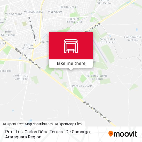 Prof. Luiz Carlos Dória Teixeira De Camargo map