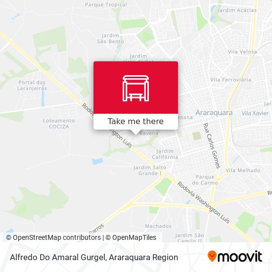 Alfredo Do Amaral Gurgel map