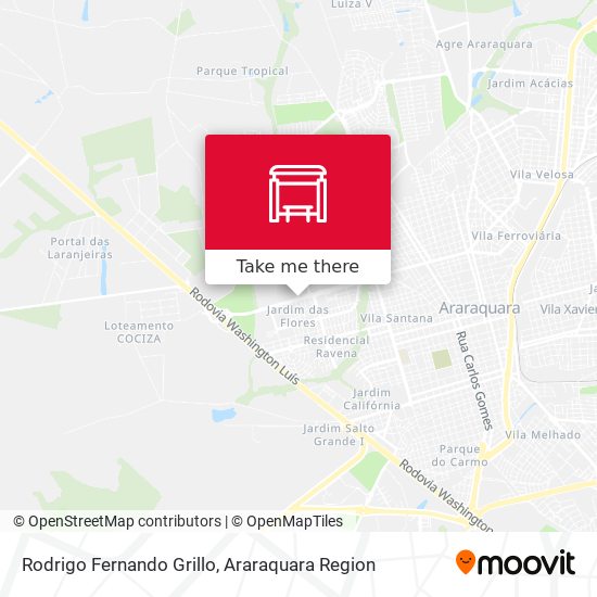 Rodrigo Fernando Grillo map