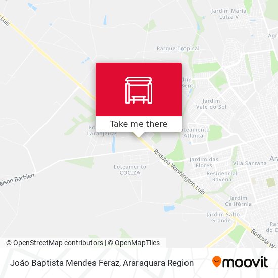 João Baptista Mendes Feraz map