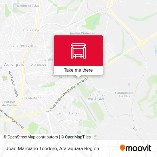 João Marciano Teodoro map