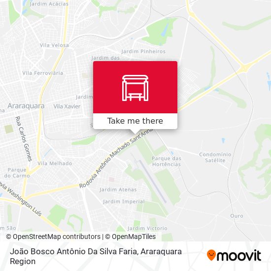 Mapa João Bosco Antônio Da Silva Faria