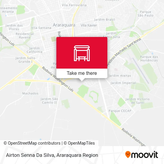 Airton Senna Da Silva map