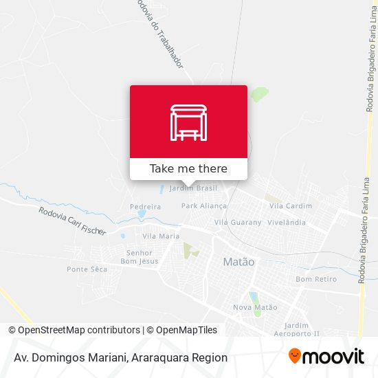 Av. Domingos Mariani map
