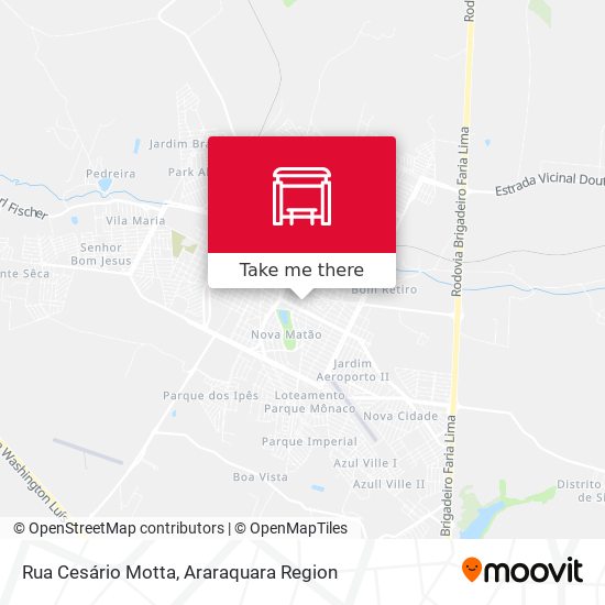 Rua Cesário Motta map
