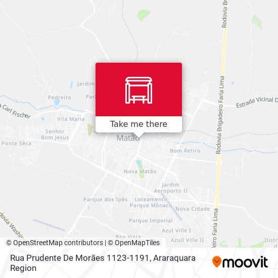 Rua Prudente De Morães 1123-1191 map
