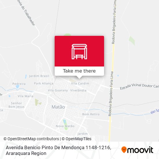 Avenida Benício Pinto De Mendonça 1148-1216 map