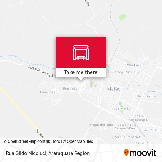 Rua Gildo Nicoluci map