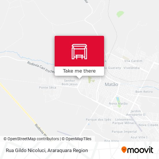 Rua Gildo Nicoluci map