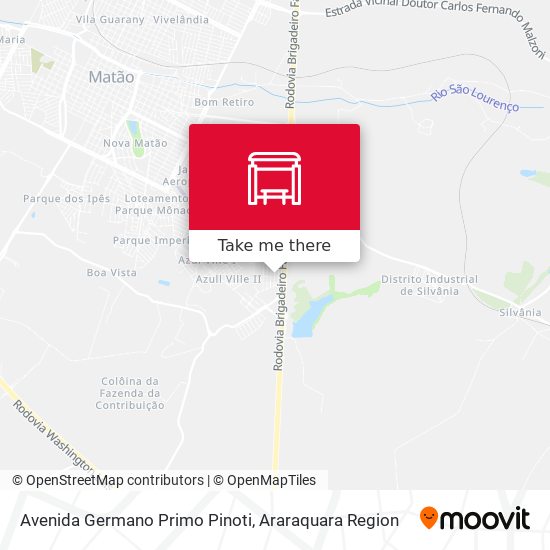 Avenida Germano Primo Pinoti map