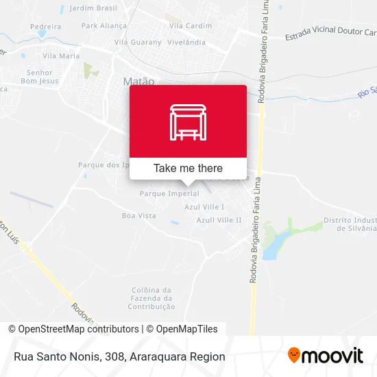 Rua Santo Nonis, 308 map