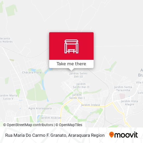 Rua Maria Do Carmo F. Granato map