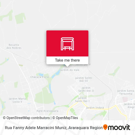 Rua Fanny Adele Marracini Muniz map