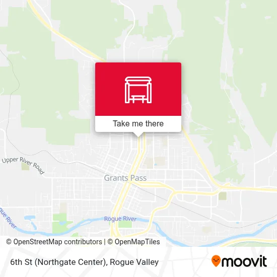 6th St (Northgate Center) map