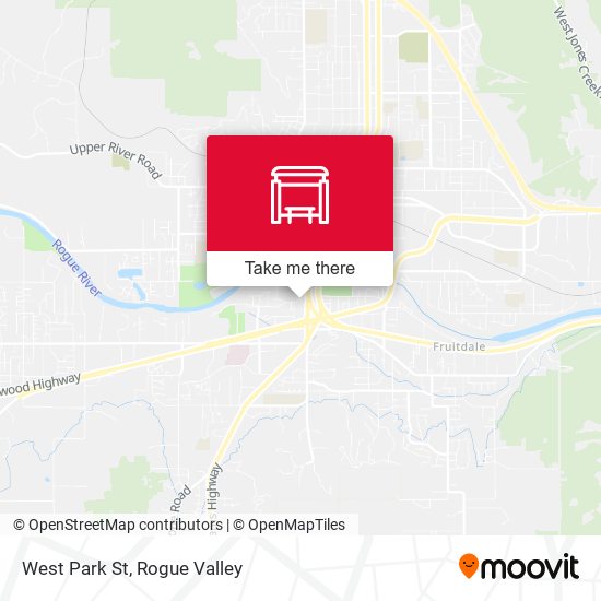 West Park St (Rv Fitness Center) map