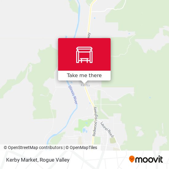 Kerby Market map