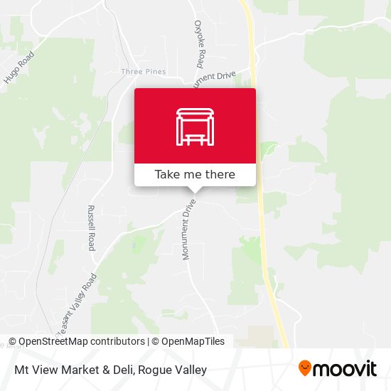 Mapa de Mt View Market & Deli