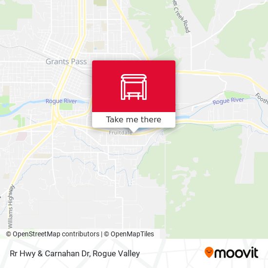 Rr Hwy & Carnahan Dr map