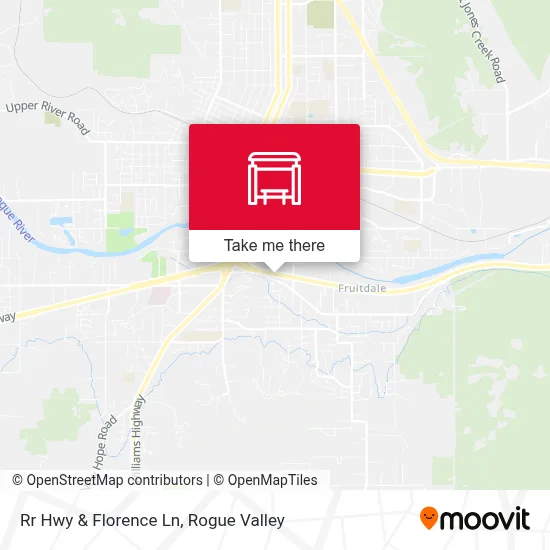 Rr Hwy & Florence Ln map