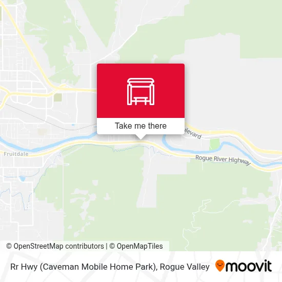 Rr Hwy (Caveman Mobile Home Park) map