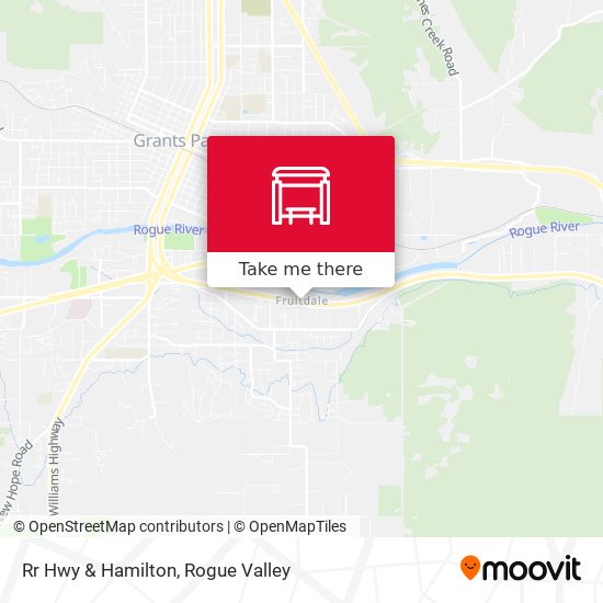 Rr Hwy & Hamilton map