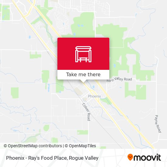 Phoenix - Ray's Food Place map
