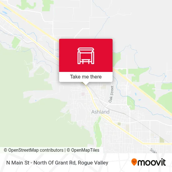 N Main St - North Of Grant Rd map
