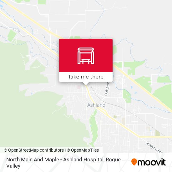 Mapa de North Main And Maple - Ashland Hospital