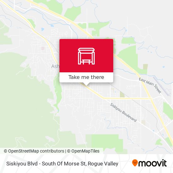 Mapa de Siskiyou Blvd - South Of Morse St