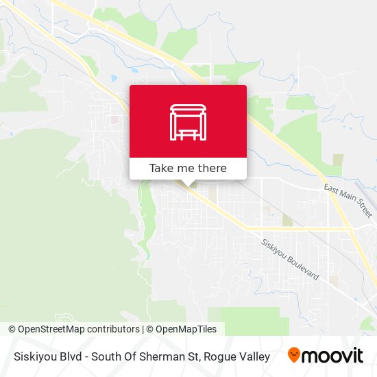 Siskiyou Blvd - South Of Sherman St map