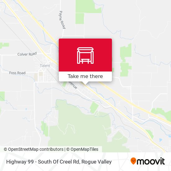 Highway 99 - South Of Creel Rd map