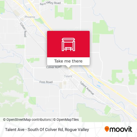 Mapa de Talent Ave - South Of Colver Rd